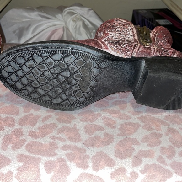 Circle G low western style boots 💙❤️💙 NWOT - Picture 5 of 7